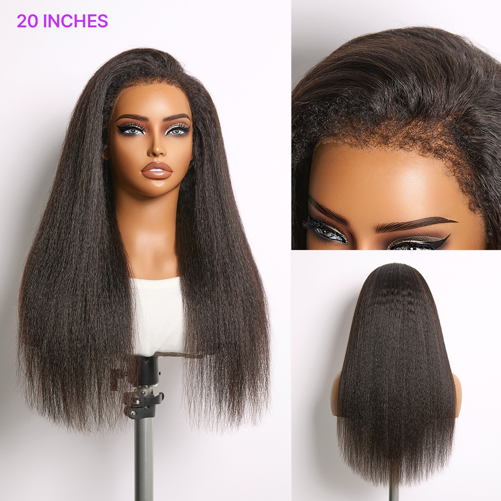 [danaxmarcelle]'s Special Link MyOwn-Fit™ 360 HD Lace Kinky Straight Wig Flexi-Fit Invisi Drawstring Cap & Pre-Cut Lace