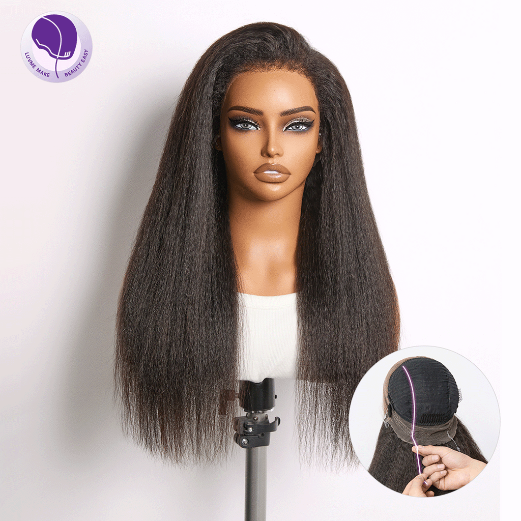 [sbusiephoswa]'s Special Link MyOwn-Fit™ 360 HD Lace Kinky Straight Wig Flexi-Fit Invisi Drawstring Cap & Pre-Cut Lace