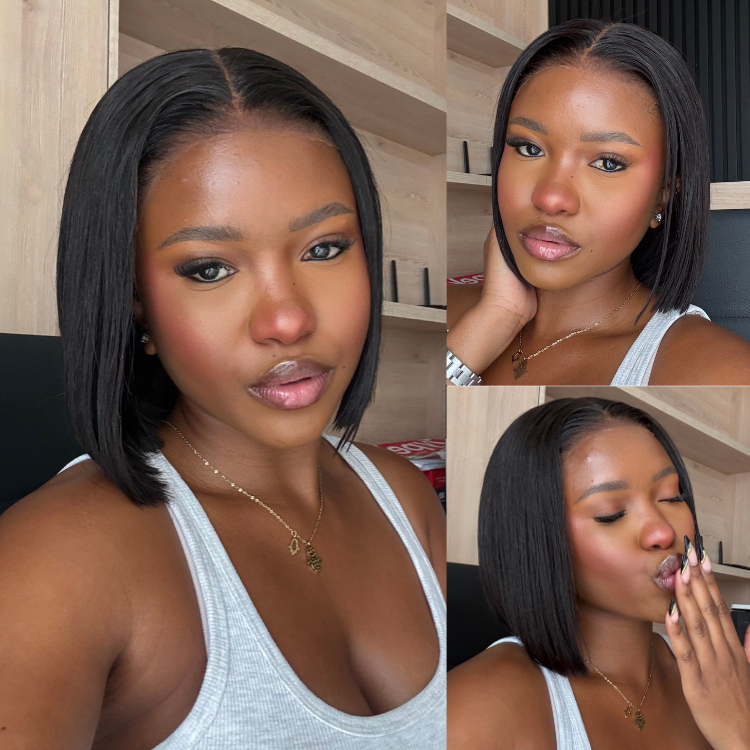 [sinemnyani0]'s Special Link NatureMAX™ 180% Density Silky Straight Glueless Ear-to-ear 13x4 HD Lace Front Wig Pre-Cut Lace Flexi-Fit Drawstring Cap