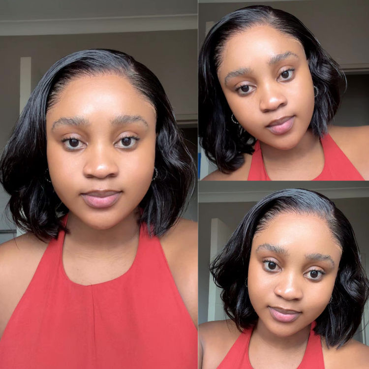 [_sphesihle.n]'s Special Link NatureMAX™ Pre-do Lagos Hairline Flexi Fit Invisi Drawstring Cap Silky Straight Bob 13x4 Frontal HD Lace Wig Pre-Cut Lace