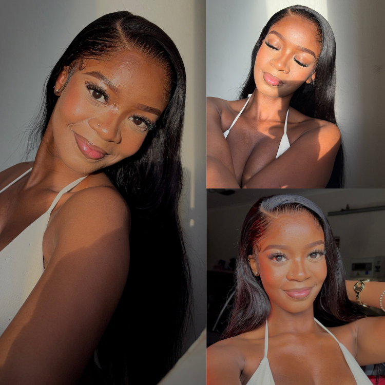 [tsa.gunna_]'s Special Link NatureMAX™ Pre-do Lagos Hairline Flexi Fit Invisi Drawstring Cap Silky Straight Glueless 13x4 Frontal HD Lace Wig Pre-Cut Lace