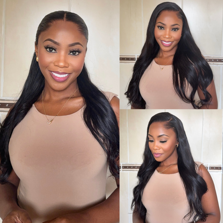 [angel_ndlela]'s Special Link NatureMAX™ Pre-do Lagos Hairline Flexi Fit Invisi Drawstring Cap Silky Straight Glueless 13x4 Frontal HD Lace Wig Pre-Cut Lace