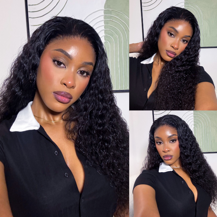 [tabo_daka]'s Special Link PreMax Wigs | Flexi-Fit Invisi Drawstring Cap 360 HD Lace Water Wave Wig Pre-Cut Lace