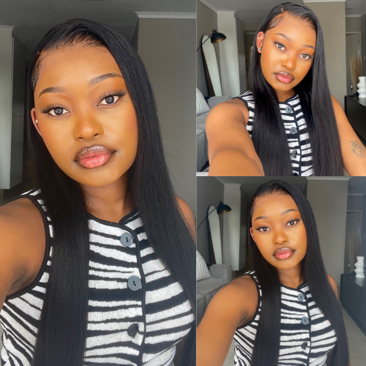 [koketso_mokwele]'s Special Link NatureMAX™ 180% Density Silky Straight Glueless Ear-to-ear 13x4 HD Lace Front Wig Pre-Cut Lace Flexi-Fit Drawstring Cap