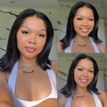 [ceolene_baatjes]'s Special Link NatureMAX™ Pre-do Lagos Hairline Flexi Fit Invisi Drawstring Cap Silky Straight Bob 13x4 Frontal HD Lace Wig Pre-Cut Lace