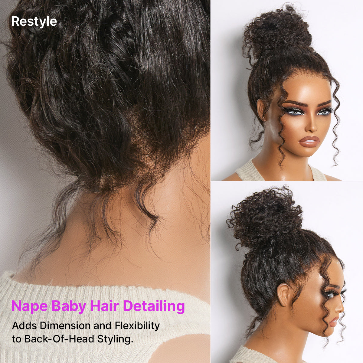 [kim.moleleki]'s Special Link MyOwn-Fit™ 360 HD Lace Free Parting Water Wave Wig Flexi-Fit Invisi Drawstring Cap & Pre-Cut Lace