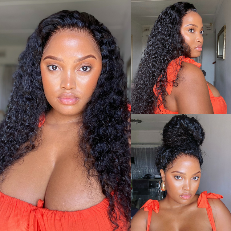 [akhona_gayiya]'s Special Link PreMax Wigs | Flexi-Fit Invisi Drawstring Cap 360 HD Lace Water Wave Wig Pre-Cut Lace