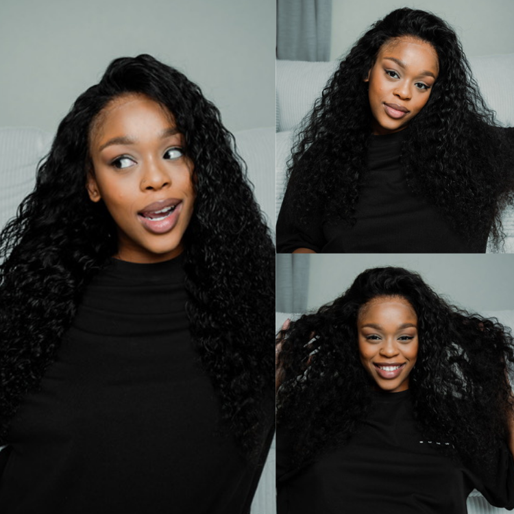 [masego.__]'s Special Link PreMax Wigs | Flexi-Fit Invisi Drawstring Cap 360 HD Lace Water Wave Wig Pre-Cut Lace