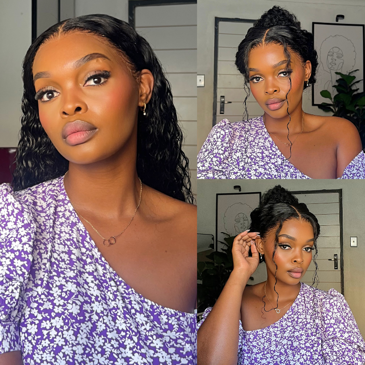 [lelomthabela]'s Special Link PreMax Wigs | Flexi-Fit Invisi Drawstring Cap 360 HD Lace Water Wave Wig Pre-Cut Lace