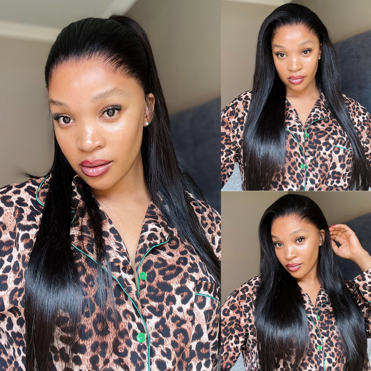[_zeey_m]'s Special Link NatureMAX™ Pre-do Lagos Hairline Flexi Fit Invisi Drawstring Cap Silky Straight Glueless 13x4 Frontal HD Lace Wig Pre-Cut Lace