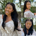 [vumeka_]'s Special Link NatureMAX™ 180% Density Silky Straight Glueless Ear-to-ear 13x4 HD Lace Front Wig Pre-Cut Lace Flexi-Fit Drawstring Cap