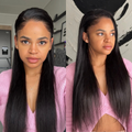 [tshego_chale]'s Special Link NatureMAX™ Pre-do Lagos Hairline Flexi Fit Invisi Drawstring Cap Silky Straight Glueless 13x4 Frontal HD Lace Wig Pre-Cut Lace