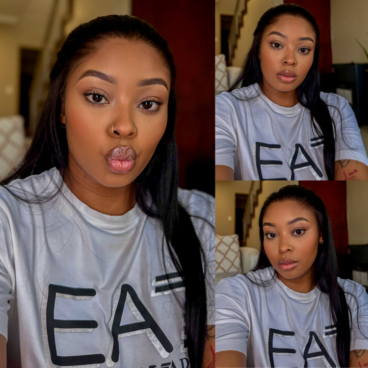 [noluuu_]'s Special Link NatureMAX™ Pre-do Lagos Hairline Flexi Fit Invisi Drawstring Cap Silky Straight Glueless 13x4 Frontal HD Lace Wig Pre-Cut Lace