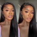 [hlengiwedongo]'s Special Link NatureMAX™ Pre-do Lagos Hairline Flexi Fit Invisi Drawstring Cap Silky Straight Glueless 13x4 Frontal HD Lace Wig Pre-Cut Lace
