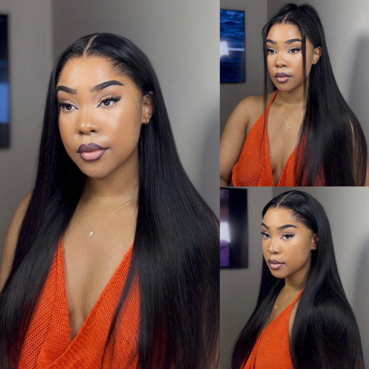 [vanessaablant]'s Special Link NatureMAX™ Pre-do Lagos Hairline Flexi Fit Invisi Drawstring Cap Silky Straight Glueless 13x4 Frontal HD Lace Wig Pre-Cut Lace