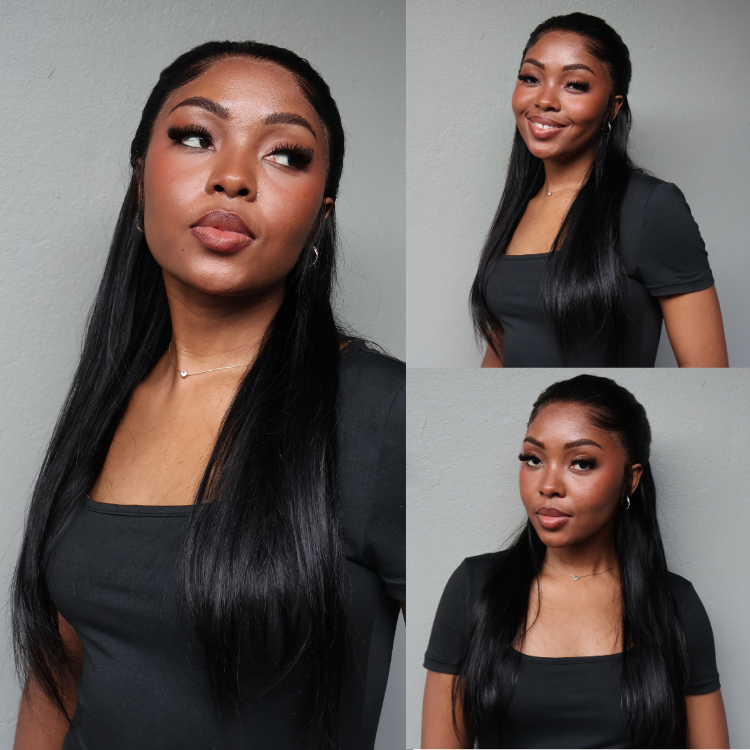 [siphesihleroseous_]'s Special Link NatureMAX™ Pre-do Lagos Hairline Flexi Fit Invisi Drawstring Cap Silky Straight Glueless 13x4 Frontal HD Lace Wig Pre-Cut Lace