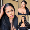 [zezethu_mniki]'s Special Link NatureMAX™ Pre-do Lagos Hairline Flexi Fit Invisi Drawstring Cap Silky Straight Glueless 13x4 Frontal HD Lace Wig Pre-Cut Lace