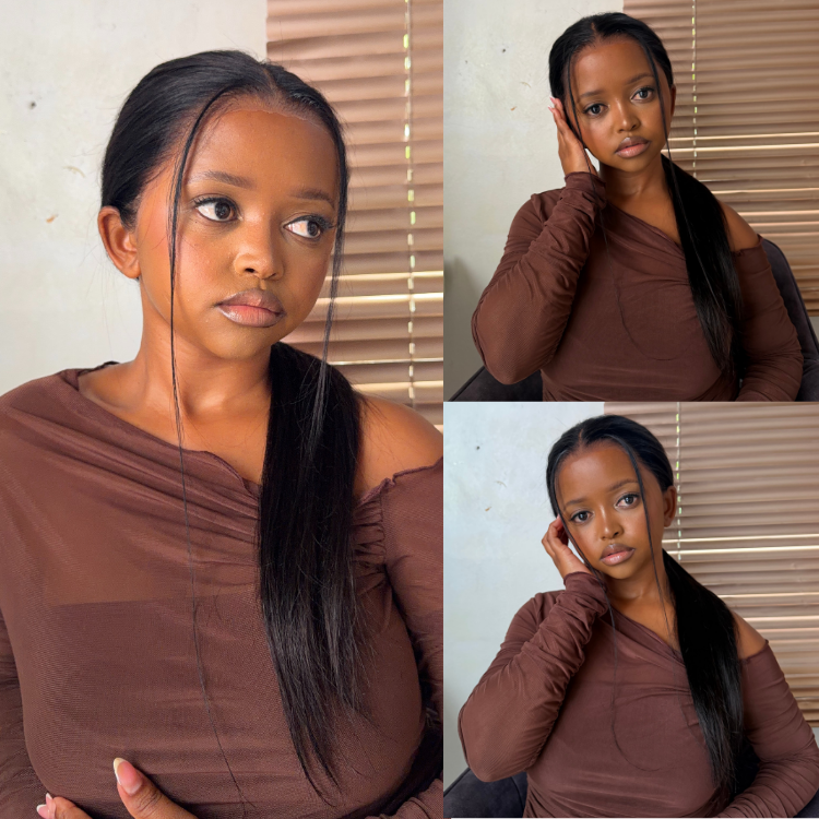 [yaandar]'s Special Link PreMax Wigs - Flexi-Fit Silky Straight Invisi Drawstring Cap & HD Lace & Regular Lace Glueless 13x4 Frontal Lace Human Hair Wig Pre-Cut Lace