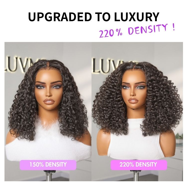 [_siphosihlee]'s Special Link VolumeMAX™ 220% Density ReadytoGo Beginner Friendly Chestnut Brown / Natural Black Glueless 5x5 Closure Lace HD Lace Curly Wig