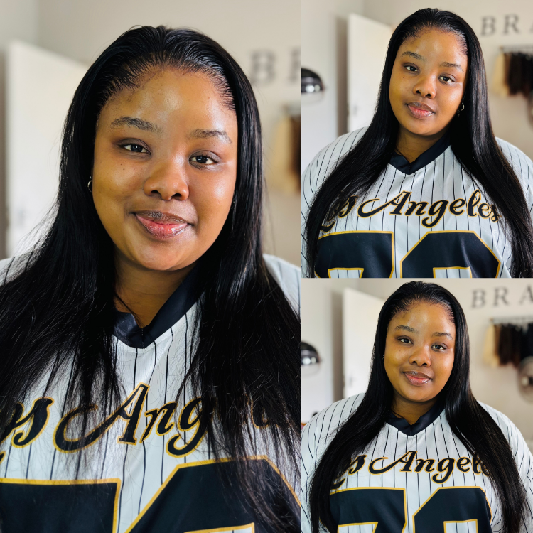 [paballokgware]'s Special Link NatureMAX™ Pre-do Lagos Hairline Flexi Fit Invisi Drawstring Cap Silky Straight Glueless 13x4 Frontal HD Lace Wig Pre-Cut Lace