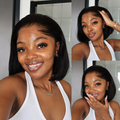 [_noluthandomabaso_]'s Special Link NatureMAX™ Pre-do Lagos Hairline Flexi Fit Invisi Drawstring Cap Silky Straight Bob 13x4 Frontal HD Lace Wig Pre-Cut Lace