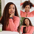[t.sinah]'s Special Link SouthKiss All-Day Comfort™ Wig PartingMax Brown Highlights Funmi Curly 7x6 Closure HD Lace Glueless Wig Pre Cut Lace