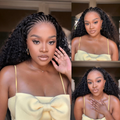 [xolatotomusic]'s Special Link Readitress™ Knotless Fulani Braids Deep Wave Glueless Ear-to-ear 13x4 Frontal HD Lace Wig Human Hair