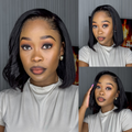 [lerato__mhlanga]'s Special Link NatureMAX™ Pre-do Lagos Hairline Flexi Fit Invisi Drawstring Cap Silky Straight Bob 13x4 Frontal HD Lace Wig Pre-Cut Lace