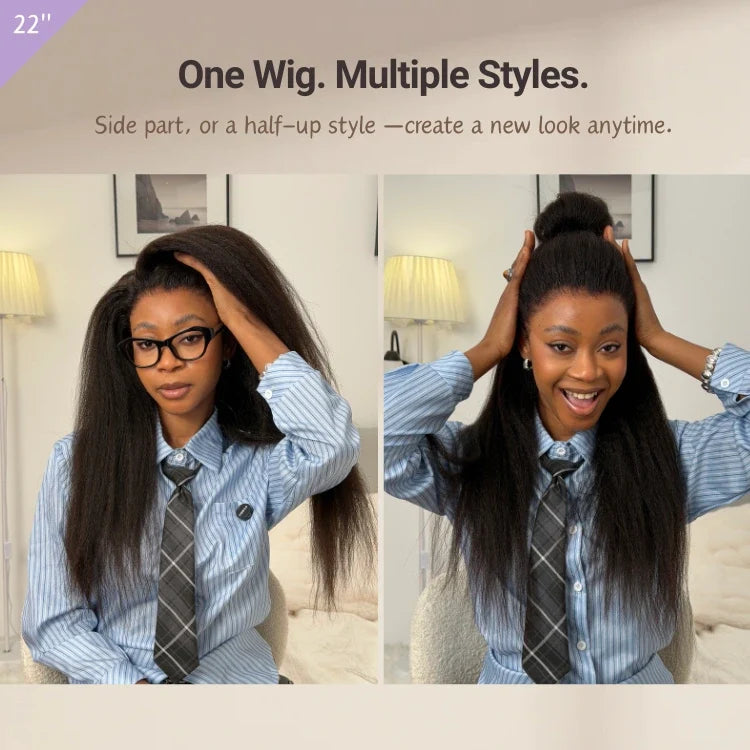 [popi_nyawo]'s Special Link MyOwn-Fit™ 360 HD Lace Kinky Straight Wig Flexi-Fit Invisi Drawstring Cap & Pre-Cut Lace