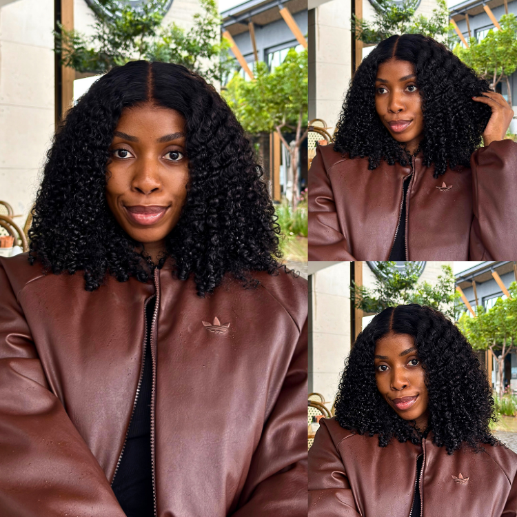 [zeexonline]'s Special Link VolumeMAX™ 220% Density Beginner Friendly Glueless 5x5 Closure Pre-Cut Lace Afro Curly Wig Flexi-Fit Drawstring Cap