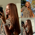 [sibomchunuu]'s Special Link PreMax Wigs - Flexi-Fit Silky Straight Invisi Drawstring Cap Honey Blonde Highlight Glueless 13x4 Frontal Lace Human Hair Wig Pre-Cut Lace
