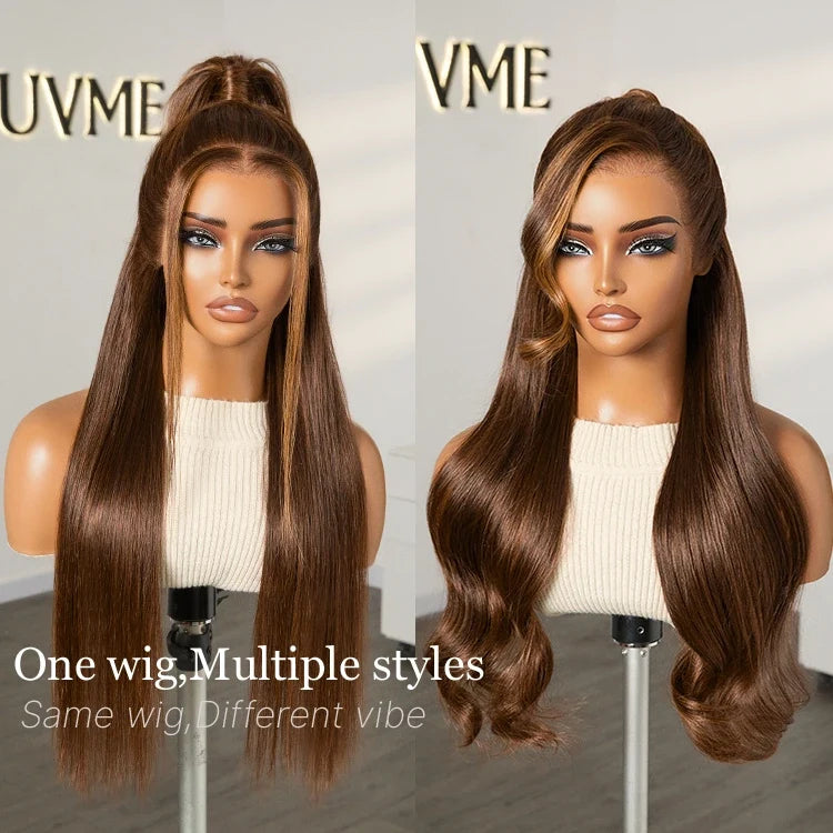 [thato_makhafola]'s Special Link PreMax Wigs - Flexi-Fit Silky Straight Invisi Drawstring Cap & HD Lace & Regular Lace Glueless 13x4 Frontal Lace Human Hair Wig Pre-Cut Lace