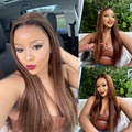 [lesa_molapo]'s Special Link PreMax Wigs - Flexi-Fit Silky Straight Invisi Drawstring Cap Honey Blonde Highlight Glueless 13x4 Frontal Lace Human Hair Wig Pre-Cut Lace