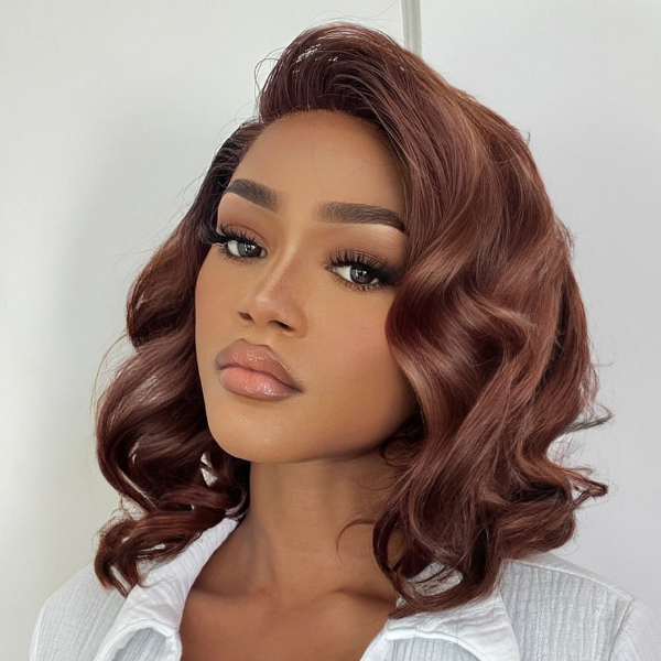 Worth | Chocolate Light Brown Wavy Minimalist HD Lace Glueless C Part