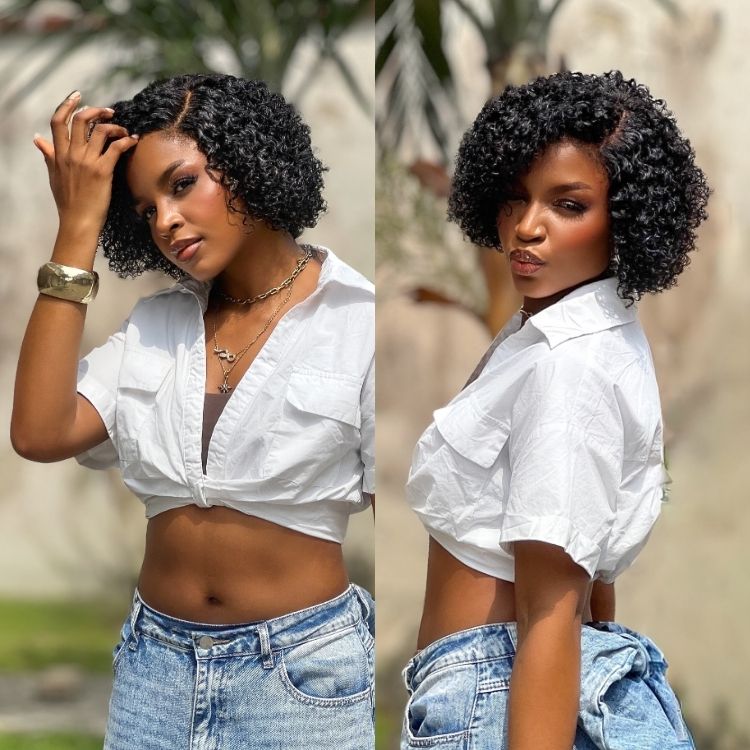 Special I ReadytoGo Stunning Curly Pixie Cut Glueless HD Lace Wig