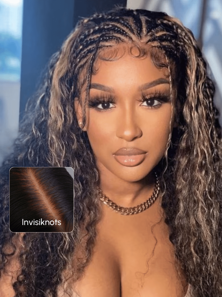 A model displays the UNice 3 Styles 20 Inch wig Starting At Just, showing a model with long curly hair and a black bra bra bra bra bra bra bra bra bra bra bra bra.