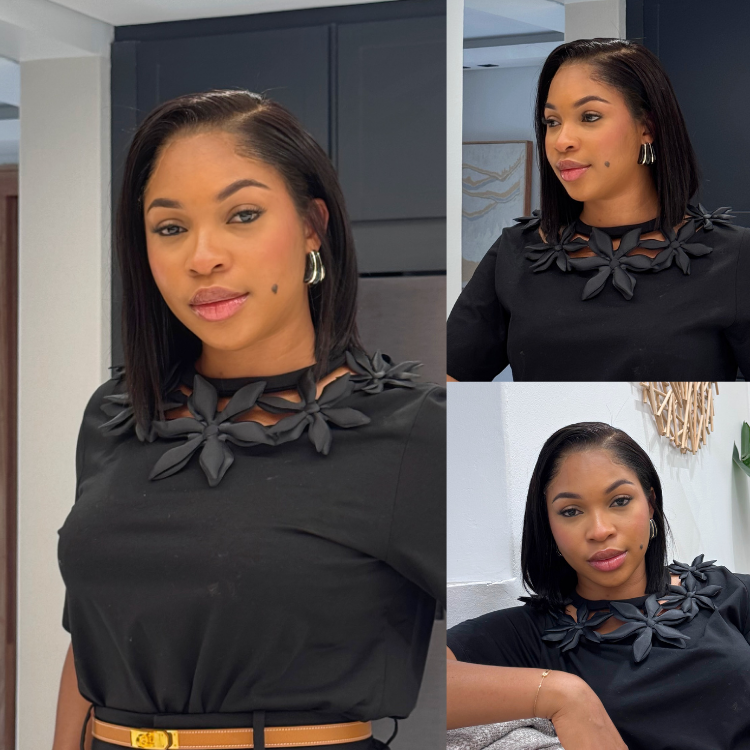 [jennifer_isb_]'s Special Link NatureMAX™ Pre-do Lagos Hairline Flexi Fit Invisi Drawstring Cap Silky Straight Bob 13x4 Frontal HD Lace Wig Pre-Cut Lace