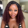 [onela_sigobelwana]'s Special Link VolumeMAX™ 200% Density ReadytoGo Beginner Friendly Burgundy Glueless 5x5 Closure Lace HD Lace 14 inches Curly Wig