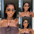 [zeexonline]'s Special Link NatureMAX™ Pre-do Lagos Hairline Flexi Fit Invisi Drawstring Cap Silky Straight Bob 13x4 Frontal HD Lace Wig Pre-Cut Lace