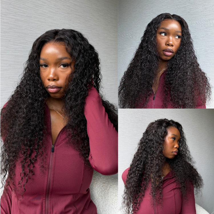 [phozieque]'s Special Link MyOwn-Fit™ 360 HD Lace Free Parting Water Wave Wig Flexi-Fit Invisi Drawstring Cap & Pre-Cut Lace