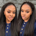 [xolatotomusic]'s Special Link MyOwn-Fit™ 360 HD Lace Kinky Straight Wig Flexi-Fit Invisi Drawstring Cap & Pre-Cut Lace