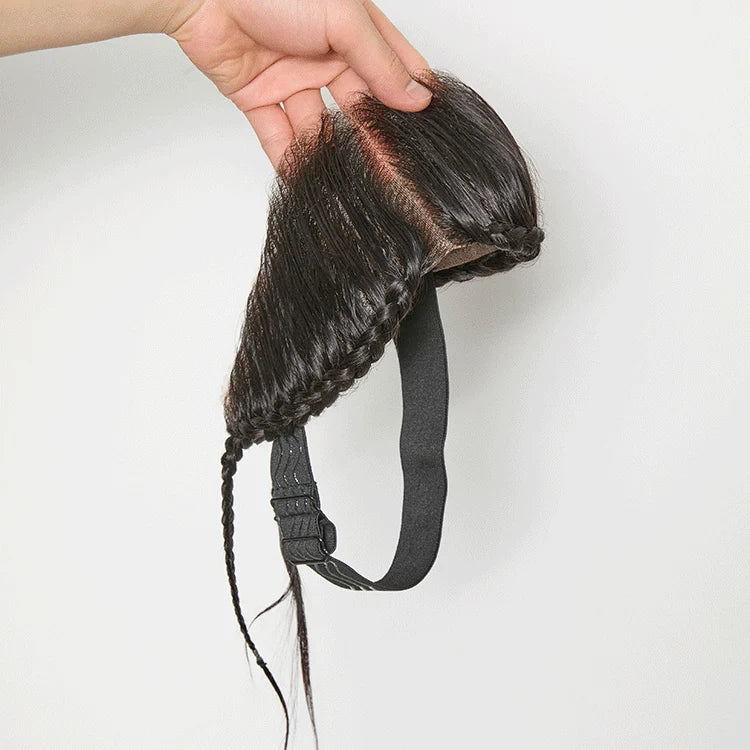 1pc Boho Braids Straight 13x4 Frontal Lace Closure Pre-Cut Lace