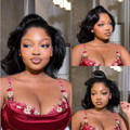 [me.laaaani]'s Special Link Pre-do Lagos Hairline Flexi Fit Invisi Drawstring Cap Silky Straight Bob 13x4 Frontal HD Lace Wig Pre-Cut Lace