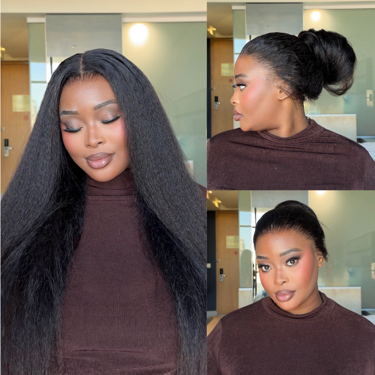 [popi_nyawo]'s Special Link MyOwn-Fit™ 360 HD Lace Kinky Straight Wig Flexi-Fit Invisi Drawstring Cap & Pre-Cut Lace