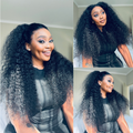 [mimo_mokgosi]'s Special Link VolumeMAX™ 180% / 220% Density Water Wave Glueless Flexi-Fit Drawstring 13x4 Frontal Lace Fluffy Curly Wig Pre-Cut Lace