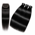 Custom | Vietnamese Hair Silky Straight 3 Bundles with 5x5 Lace Closure Hair