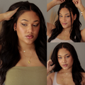 [jadine_walters]'s Special Link PreMax Wigs - Flexi-Fit Silky Straight Invisi Drawstring Cap & HD Lace & Regular Lace Glueless 13x4 Frontal Lace Human Hair Wig Pre-Cut Lace