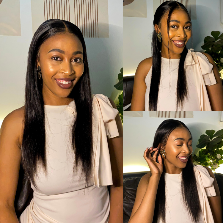 [felicia.w._]'s Special Link NatureMAX™ 180% Density Silky Straight Glueless Ear-to-ear 13x4 HD Lace Front Wig Pre-Cut Lace Flexi-Fit Drawstring Cap