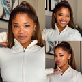 [relowh]'s Special Link Pre-do Lagos Hairline Flexi Fit Invisi Drawstring Cap 200% Density Blonde Highlight & Natural Black Silky Straight Bob Glueless 13x4 Frontal HD Lace Wig Pre-Cut Lace