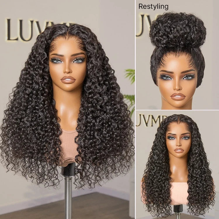 [siphesihleroseous_]'s Special Link Pre-do Lagos Hairline Flexi Fit Invisi Drawstring Cap 200% Density New Fummi Curly Glueless 13x4 Frontal Lace Wig Pre-Cut Lace
